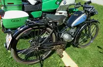 NSU Quick, Baujahr 1940, Leichtmotorad mit 3PS, Oldtimertreffen K�rnbach, Aug.2012