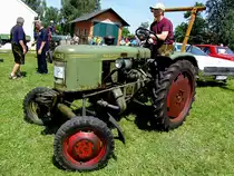 FENDT-Dieselross F12HLA; 12PS; Bj.1956 erscheint bei der sehr gut besuchten Oldtimerausstellung in Polling; 120624