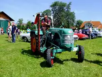 KRAMER KL200, Baujahr1960; erreicht die Oldtimerveranstaltung in Polling; 120624