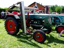 G�LDNER ADN8H; 16PS; Bj.1956 mit angebautem Seitenm�hwerksbalken; 120624