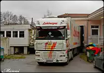 DAF XF 105.460 von Lohberger Transporte am 28.11.2012