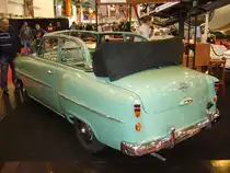 Heckansicht einer Opel Olympia Rekord Cabriolimousine des Jahrganges 1955. Essen Motorshow am 06.12.2012.