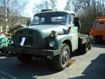 Tatra 148 Sattelzugmaschine zum Feldbahn und Traktorentreffen Chemnitz Hilbersdorf, 08.04.06