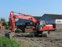 ETEC Bagger fotografiert in Hoogmade, Niederlande am 07-10-2007.