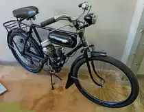 Lutz M58/50, Motorfahrrad aus Braunschweig, Motor mit 49ccm, 1PS, Vmax.35Km/h, 15.000 St�ck wurden gebaut, Automuseum Schramberg, Mai 2012