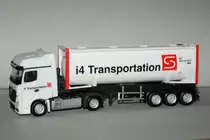 Mercedes-Benz Actros Bigspace mit Drucksilocontainer  i4 Transportation  (Herpa)