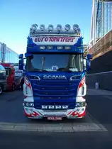 Scania R Topline auf der IAA in Hannover am 22.09.2012.