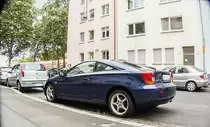 R�ckansicht eines Toyota Celica. (06.10.2012)
