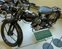 Cityfix, Leichtmotorad aus Osnabr�ck, die Firma baute von 1949-53 Motorr�der mit Sachs-und Lutz-Motoren, Automuseum Schramberg, Mai 2012