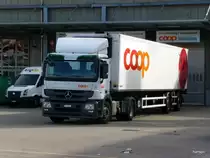 Mercedes Actros 1836 Sattelschleper in Biel am 03.11.2012