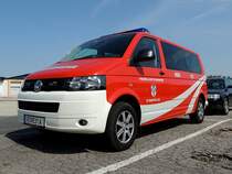 VW-T5 dient der FF-St.Martin/Mkr als Kommandofahrzeug; 120630