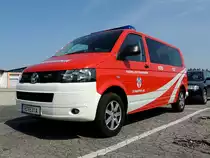 VW-T5 dient der FF-St.Martin/Mkr als Kommandofahrzeug; 120630