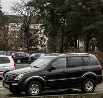 SSangYong Rexton, aufgenommen am 18.12.2012.