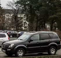 SSangYong Rexton, aufgenommen am 18.12.2012.