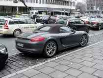 Porsche Boxster, fotografiert am 19.12.2012.