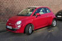 Neuer Fiat 500 in Vorst, 17.11.12