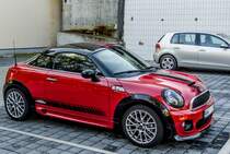 Mini  John Cooper Works  Coup, gesehen am 09.10.2012.
