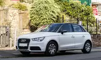 Obwohl der Audi A1 kein Familienauto ist, sieht man relativ viel Viert�rer-versionen! Aufnahmedatum: 09.10.2012