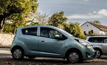 Dieser Chevrolet Spark wurde am 10.10.2012 fotografiert.