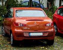 Mitsubishi Colt CZC (Cabriolet), gesehen am 12.10.2012