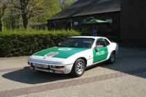 Porsche 924 ehemals NRW Autobahnpolizei 
Nostalgiefahrzeug in
Selm 23.04.2010