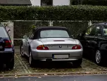 BMW Z3, R�ckansicht. (12.10.2012)