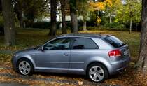 Trotz seines lter sieht dieser Audi A3 ganz Fitt aus! (Aufnahmedatum: 20.10.2012)