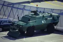 Sonderwagen f�r Objektschutz am Flughafen Frankfurt
14.09.1991