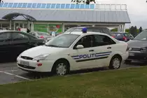 Ford Focus der 
Politi 
Padborg / D�nemark am 8.6.2012