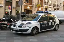 Renault der Stadtpolizei Madrid
30.10.2009