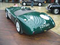 Heckansicht eines Tojeiro-MG von 1953. Classic Remise D�sseldorf am 05.01.2013.