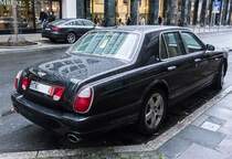 Bentley Arnage, gesehen am 02.11.2012.