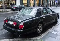 Bentley Arnage, gesehen am 02.11.2012.