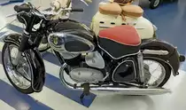 DKW RT200/S, Baujahr 1956, 197ccm und 11PS, Vmax.103Km/h, 144.200 St�ck wurden zusammen mit der baugleichen RT175 in Ingolstadt gebaut, Automuseum Schramberg, Mai 2012
