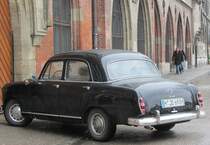 Mercedes 190D (W121) in Mnchen.(4.1.2013)