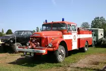 Finnisches Volvo Tankl�schfahrzeug hier im Freiluftmuseum J�rva bei Paide / Estland
am 7.6.2007