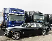 Rolls Royce Phantom, Seitenansicht, gesehen am 13.10.2012.