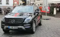 Neue Mercedes M-Klasse in Kitzb�hel.(30.12.2012)