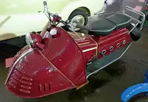 Kroboth 200 Cabrio, Baujahr 1954, Motor mit 147ccm und 6,5PS, Vmax.80Km/h, die Firma in Seestall am Lech baute verschiedene Modelle von 1951-54, Automuseum Schramberg, Mai 2012