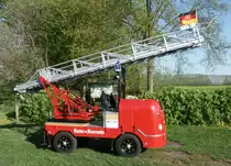 Multicar M21 Baujahr 1962 mit originaler Drehleiter. Retauration war 2008. Foto 2009