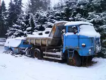 Diesen W50 sah ich am 20.01.13 in Steinach, Silbersattel beim Sportgasthof am Fellberg.