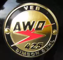 Markenzeichen  AWO , SIMSON Suhl, Broderstorf [27.10.2012]