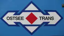 Logo des Verkehrsunternehmens des Ostsee-Bezirkes Rostock,  OSTSEE TRANS , Broderstorf [27.10.2012]