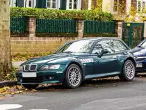 BMW Z3 M Coup�, fotografiert am 06.11.2012.