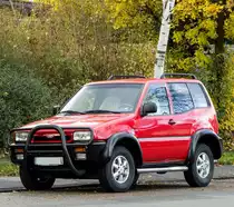 Ford Maverick. Viele kennen diese Form als Nissan Terrano. Grund daf�r ist, dass dieses Auto grunds�tzlich von Nissan entwickelt und in dem Spanischen Nissan Werk gebaut wurde. (Datum:06.11.2012)