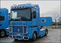 Renault Sattelzugmachine gesehen am 24.12.2012 in Potsdam.