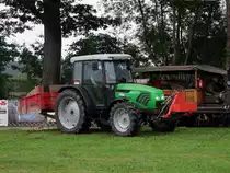 DEUTZ-FAHR, Agroplus87; der kleine  Allesk�nner  f�r  kleine und mittlere Betriebe sowie Nebenerwerbslandwirte; 120715