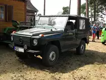 Gel�ndewagen MB .... aus dem Landkreis M�ritz (M�R) fotografiert beim 16. Oldtimer- und Traktorentreffen, Alt Schwerin/Meckl. [08.08.2009]