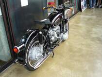 Heckansicht einer BMW R 50/2. 1960 - 1969. Classic Remise D�sseldorf am 26.02.2013.