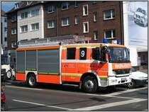 Dieses Fahrzeug der D�sseldorfer Feuerwehr habe ich am 06.05.2008 in der Stadt angetroffen.